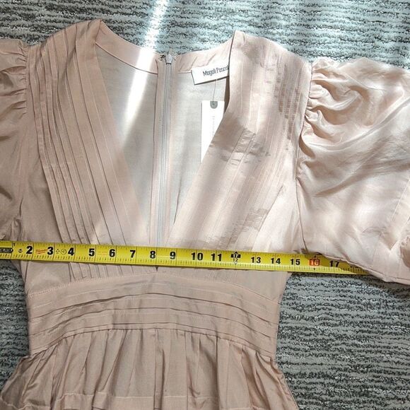 Magali Pascal Ballet Maxi Dress Peony Pink Small Anthropologie - Picture 11 of 15